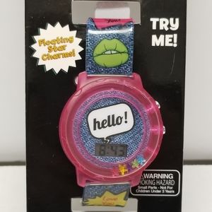 Watch Chic Flashing Lights Watch & Keychain